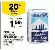Continente Branca de neve - farinha de trigo promoção