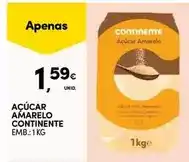 Continente Continente - açúcar amarelo promoção