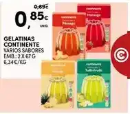 Continente Continente - gelatinas promoção