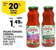 Continente Compal - polpa tomate promoção