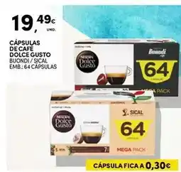 Continente Dolce gusto - cápsulas de café promoção