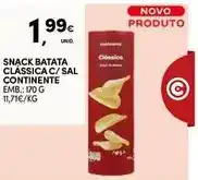 Continente Continente - snack batata clàssica c/ sal promoção