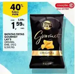 Continente Lay's - batata fritas gourmet promoção