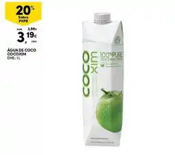 Continente Água de coco cocoxim promoção