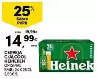 Continente Heineken - cerveja c/alcool promoção