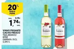 Continente Cacho fresco - vinho frisante promoção