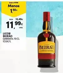 Continente Beirão - licor promoção