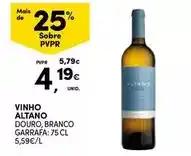 Continente Altano - vinho promoção