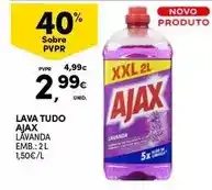 Continente Ajax - lava tudo promoção