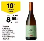 Continente Cabriz - vinho promoção