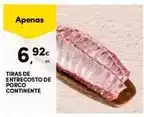Continente Continente - tiras de entrecosto de porco promoção