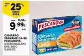 Continente Pescanova - camarão vannamei 24/40 promoção