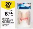 Continente Pescanova - filetes de perca gigante promoção