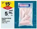 Continente Filetes peixe gato promoção