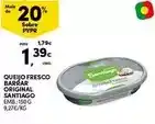 Continente Santiago - queijo fresco original promoção