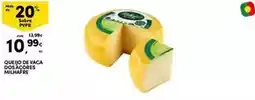 Continente Milhafre - queijo de vaca dos acores promoção