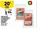 Continente Nobre - salsicha churrasco classica/picante promoção