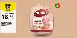 Continente Nobre - fiambre da perna extra promoção