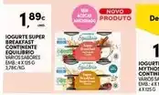 Continente Continente - iogurte super breakfast equilibrio promoção