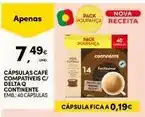 Continente Continente - cápsulas café compatveis c/ delta q promoção