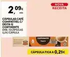 Continente Continente - cápsulas café compativel c/delta q promoção