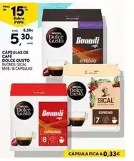 Continente A+ - capsulas de cafe dolce gusto promoção