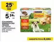 Continente Friskies - alimento humido p/ cao promoção