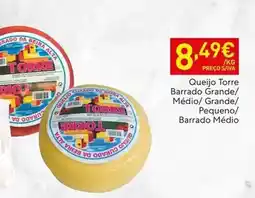 Recheio A+ - queijo torre barrado grande/médio/grande/ pequeno/barrado medio promoção