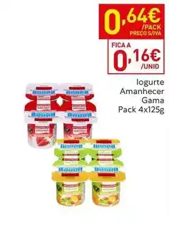 Recheio A+ - logurte amanhecer promoção