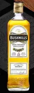 Recheio Bushmills - trish whiskey promoção