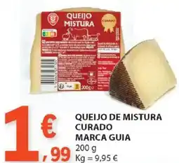 E.Leclerc Queijo de mistura curado marca guia promoção