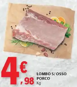 E.Leclerc Lombo s/osso porco promoção