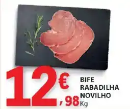 E.Leclerc Bife rabadilha novilho promoção