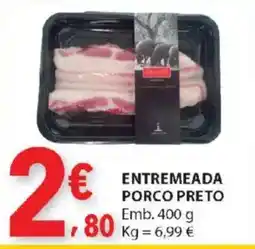 E.Leclerc Entremeada porco preto promoção