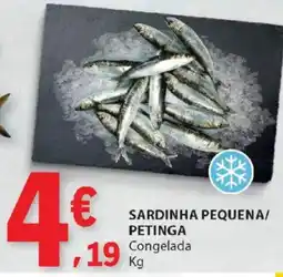 E.Leclerc Sardinha pequena/ petinga promoção