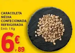 E.Leclerc Caracoleta média confecionada refrigerada promoção
