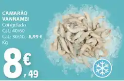 E.Leclerc Camarão vannamei promoção