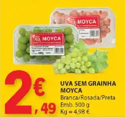 E.Leclerc Uva sem grainha moyca promoção