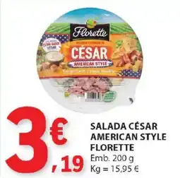 E.Leclerc Salada césar american style florette promoção
