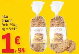 E.Leclerc Pão shape promoção