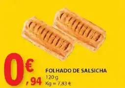 E.Leclerc Folhado de salsicha promoção