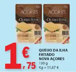 E.Leclerc Queijo da ilha fatiado nova açores promoção