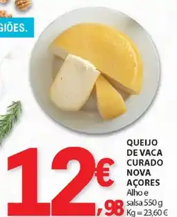 E.Leclerc Queijo de vaca curado nova açores promoção