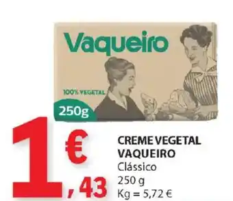 E.Leclerc Creme vegetal vaqueiro clássico promoção