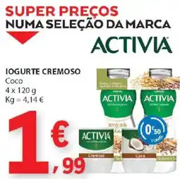 E.Leclerc Iogurte cremoso promoção