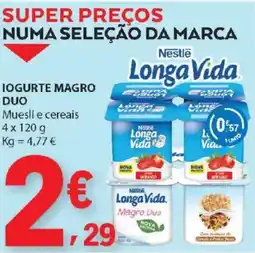E.Leclerc Iogurte magro duo promoção