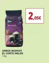 El Corte Inglés El corte inglés - arroz basmati promoção