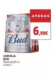 El Corte Inglés Bud - cerveja promoção