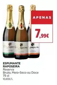 El Corte Inglés Raposeira - espumante promoção
