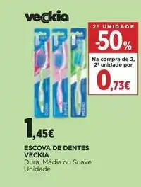 El Corte Inglés Veckia - escova de dentes promoção